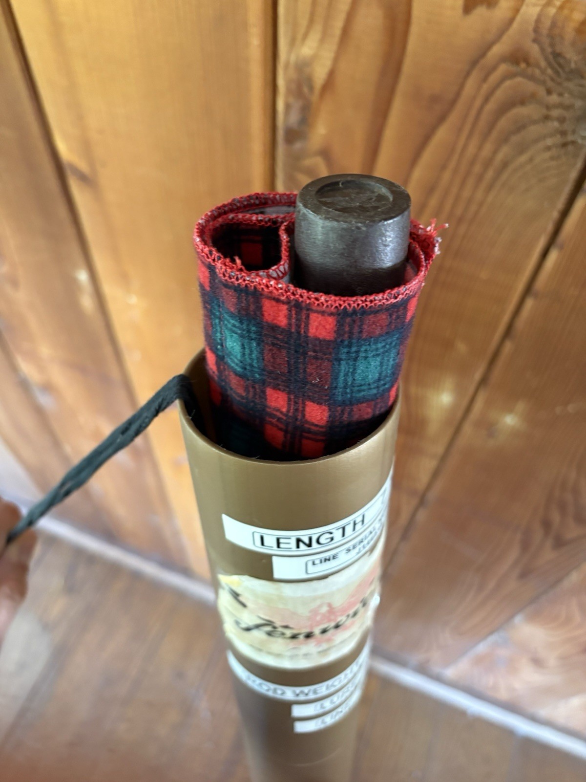 Vintage Fenwick PLS75 7 1/2′ Fishing Rod/Pole With Hard Carrier