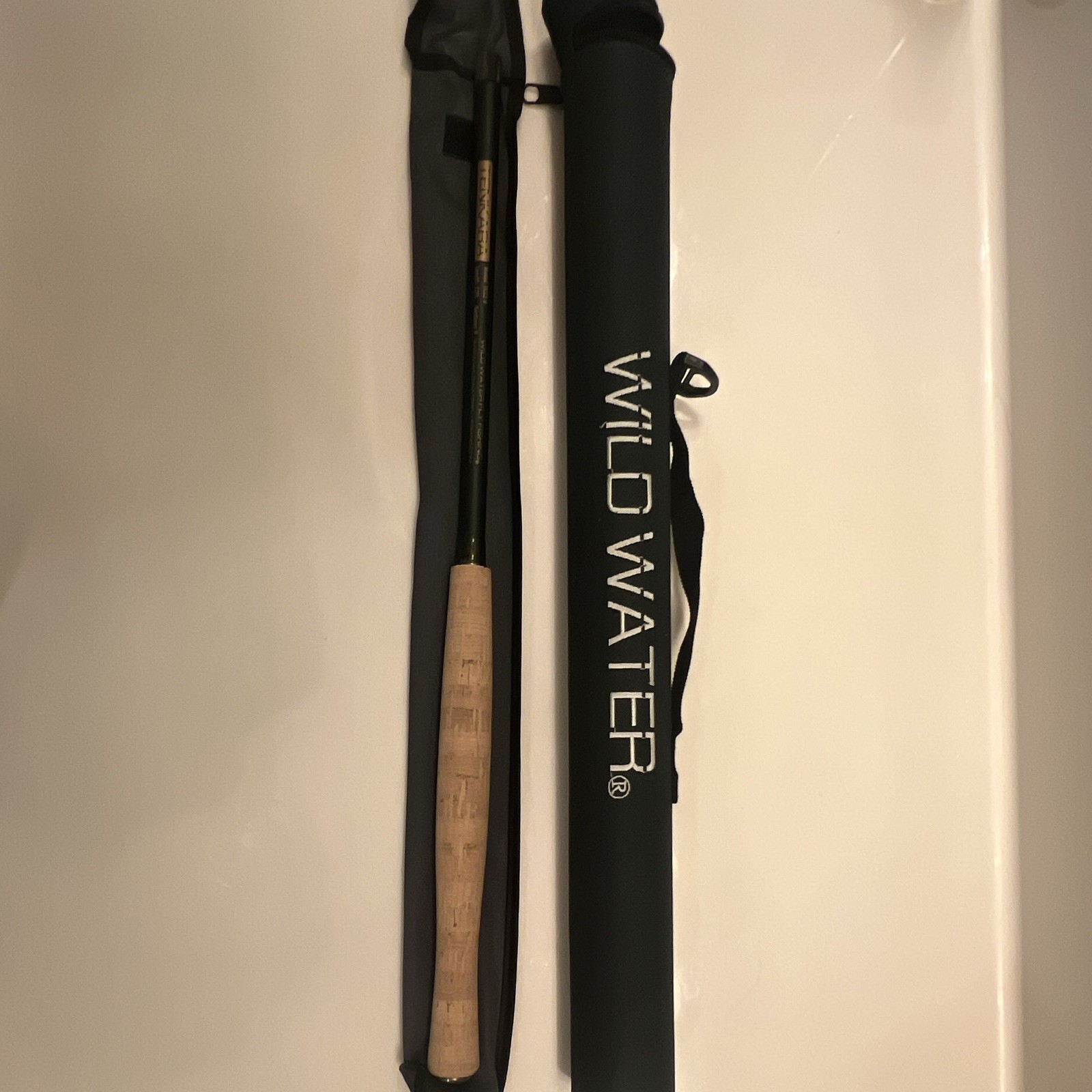 Wild Water Tenkara TK12-9 12ft 9pc Fast Medium Graphite Fly Rod w/ Case