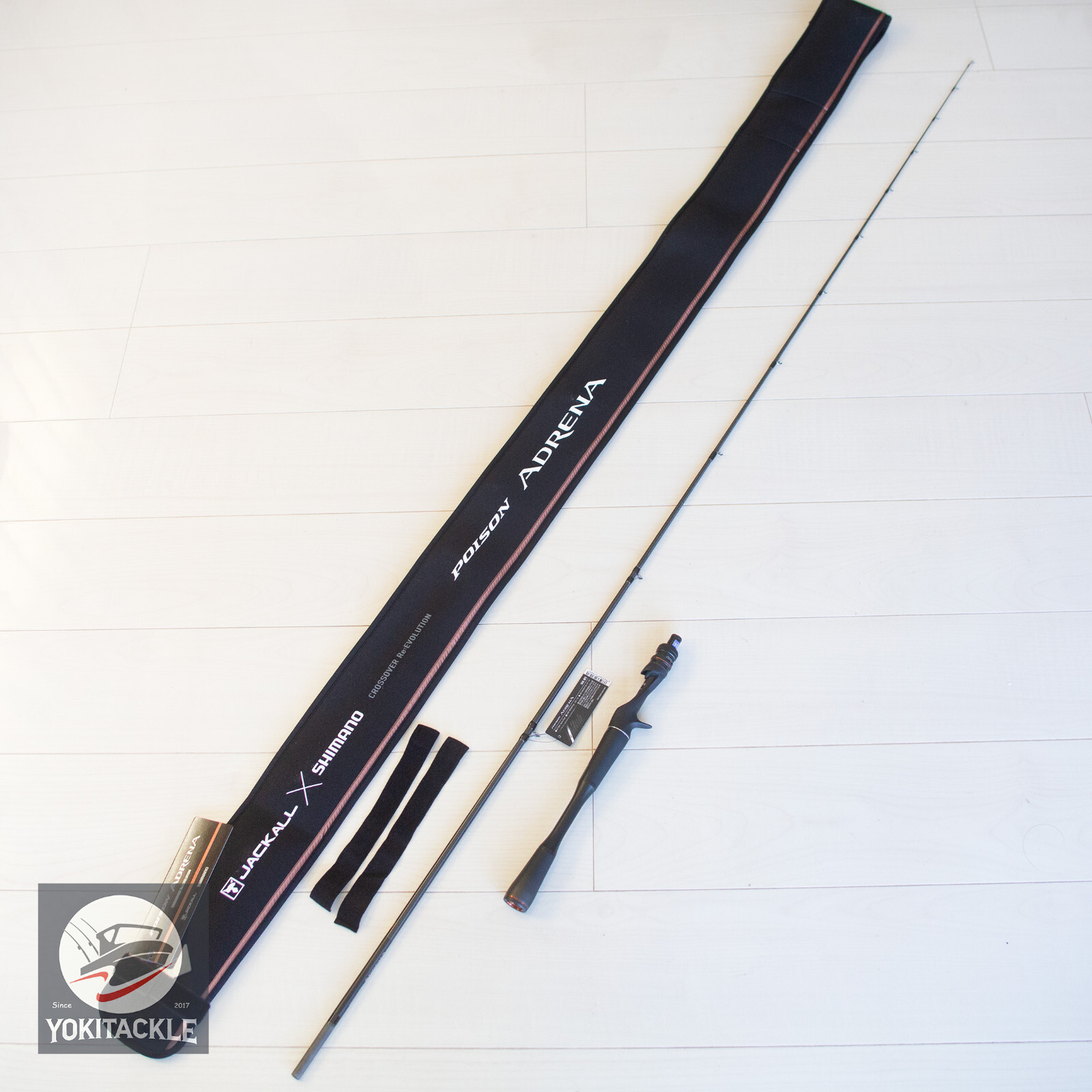 Shimano JACKALL 24 Poison Adrena 164L-BFS Baitcasting rod Shipping from JAPAN