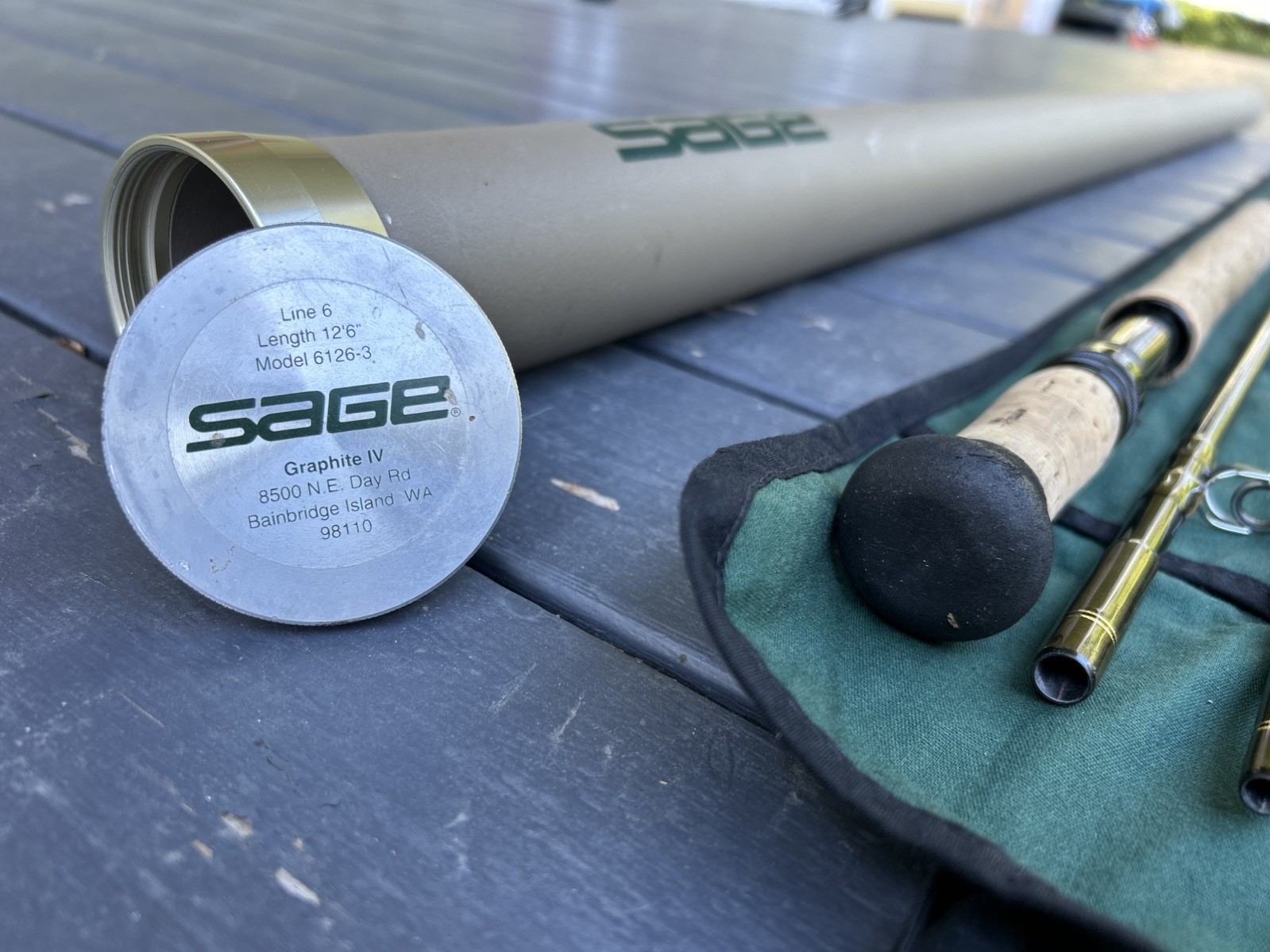 Sage Graphite IV 6126-3 Switch/Spey 6wt 12’6”ft