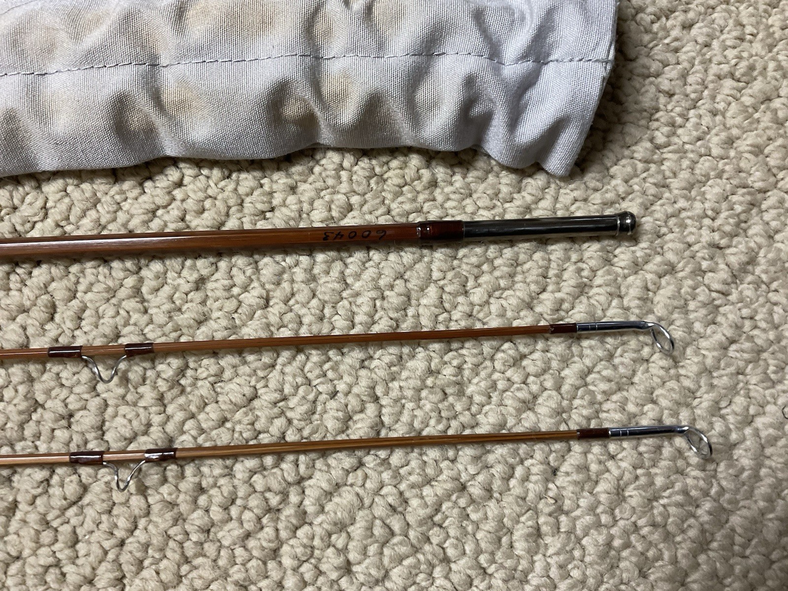 Stunning Vintage Orvis 8’ 4wt NYMPH BAMBOO Fly Rod Prev. Owned by Marty Keane