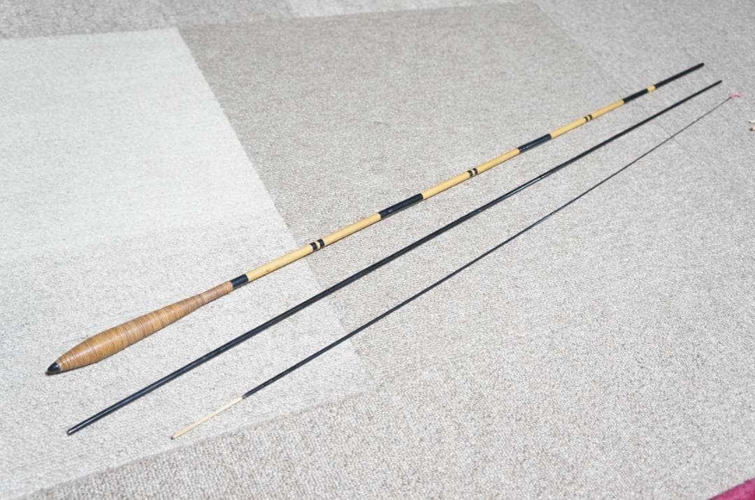 Japanese Bamboo Pole Spatula 258cm with No damage, Used