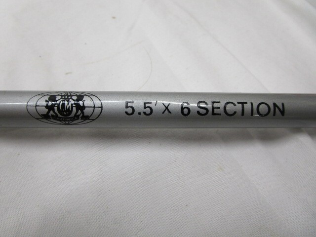 3 Chadwick Telescopic Retractable 5’5″ 6 Section Rods NOS
