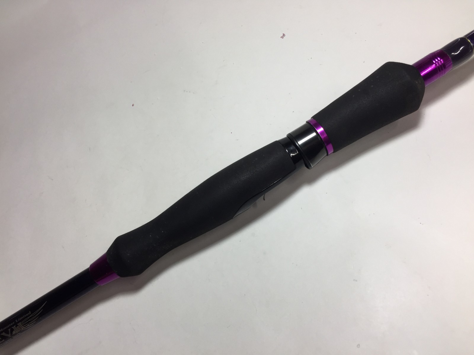 S9119) GCRAFT DEVIL BLACK-MARK BMS-912-MH+ for Saltwater Squid Spinning Rod