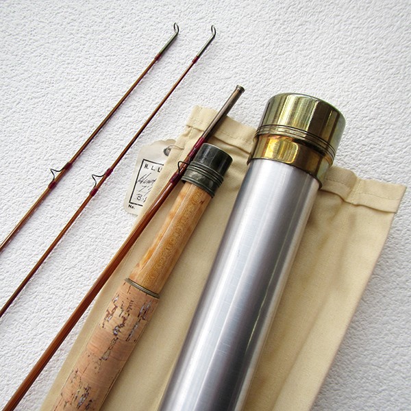 H.L.Leonard Hunt 49-9 7’6″ #5 3pc 2top HLLeonard Bamboo Fly Fishing Rod