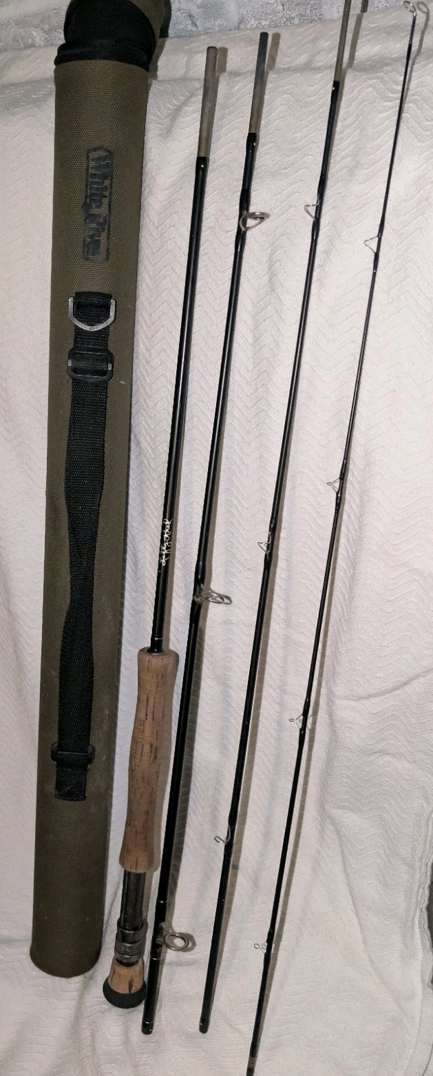 Temple Fork Outfitters TICR Lefty Kreh Fly Rod 9ft 8wt 4pc W/Mismatch Tube