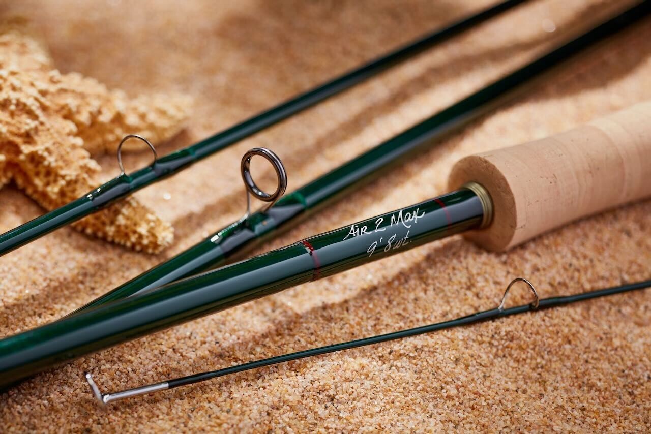 NEW WINSTON AIR 2 MAX 9’0″ #6 WEIGHT 4 PIECE FLY ROD + FREE $295 ROSS REEL!