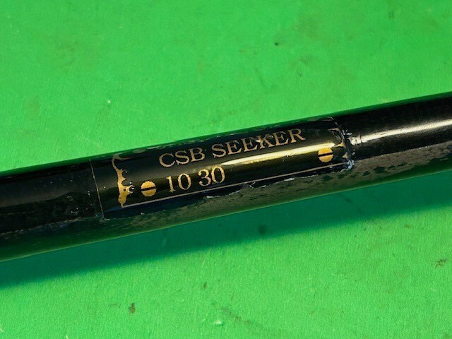 CUSTOM BUILT SEEKER CSB 8 FOOT 2 INCH 10 TO 30 POUND RATED JIGSTICK FISHING ROD