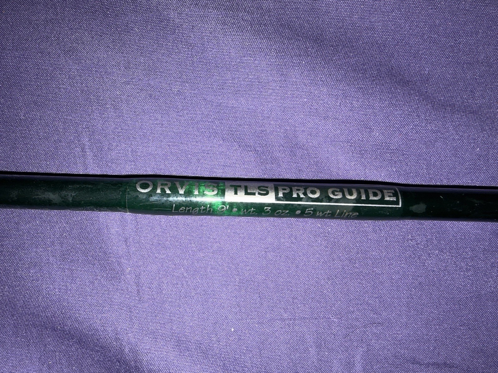 Orvis TLS Pro Guide 905-2pc Mid Flex 9’ 5wt Fly Rod with Rod Tube