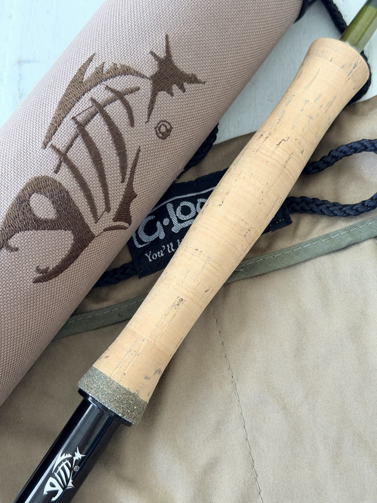 **BEAUTIFUL**~RARE~G LOOMIS SS SHORT STICK 8/9wt. 7’6”in fly rod🔥~LEGENDARY~🔥