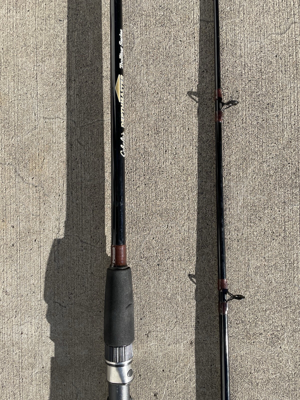 CABELA’S 2-pc DEPTHMASTER TROLLING SERIES 6’6” Casting Fishing “Lead Core” Rod