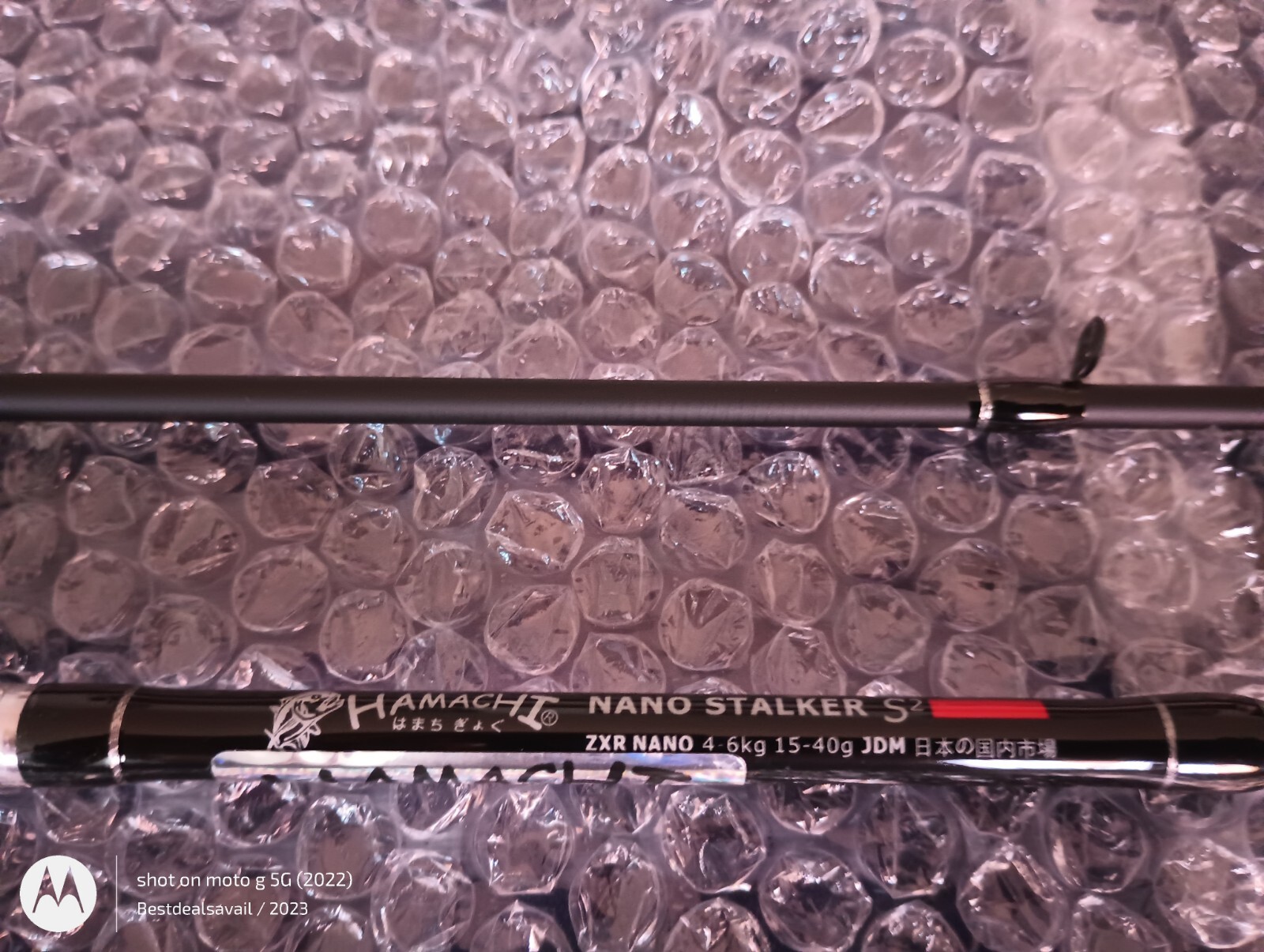 Hamachi Nano Stalker S2 JDM 4-6kg (8-15lb) ultralight Japanese fishing rod pole
