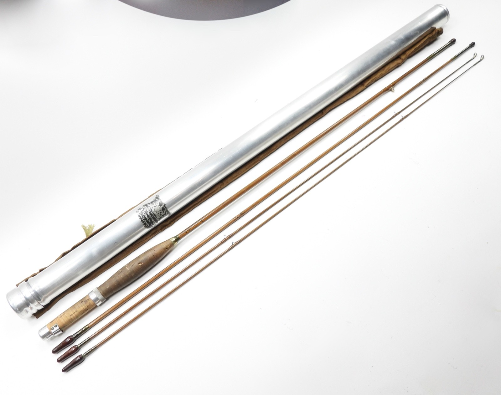 Hardy “The Marvel Rod” Palakona Reg. Bamboo Fly Fishing rod. 7’ 6”. W/ Tube.