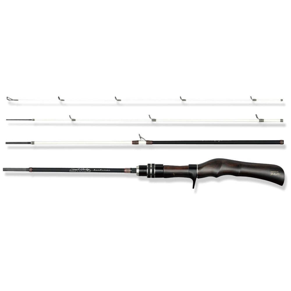 Megabass Great Hunting Huntsman 6’0″ Light 4-Piece Casting Rod – (GHBF60-4L)