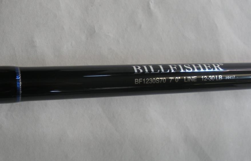 Sea Striker BF1230S70 7 Ft Billfisher Standup Spin Rod