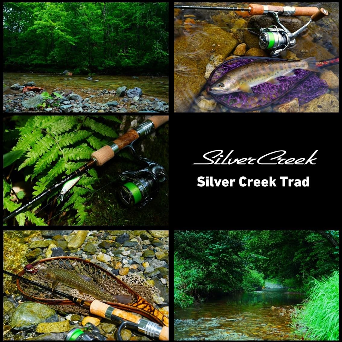DAIWA Trout Rod Silver Creek Trad 48UL
