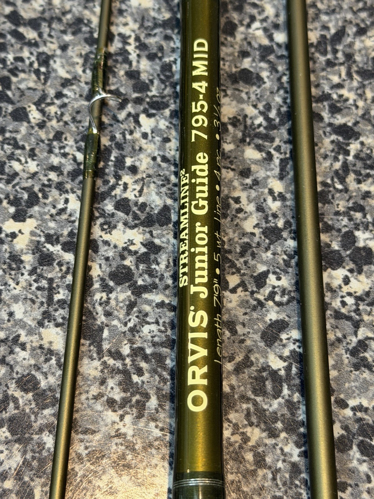 Orvis Streamline 2 Junior Guide 795-4 MID Fly Rod 7’9” 5wt 4pc