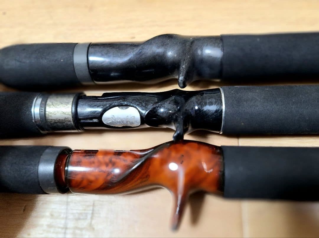 Megabass Orochi Destroyer Bass Rods (3-piece set).