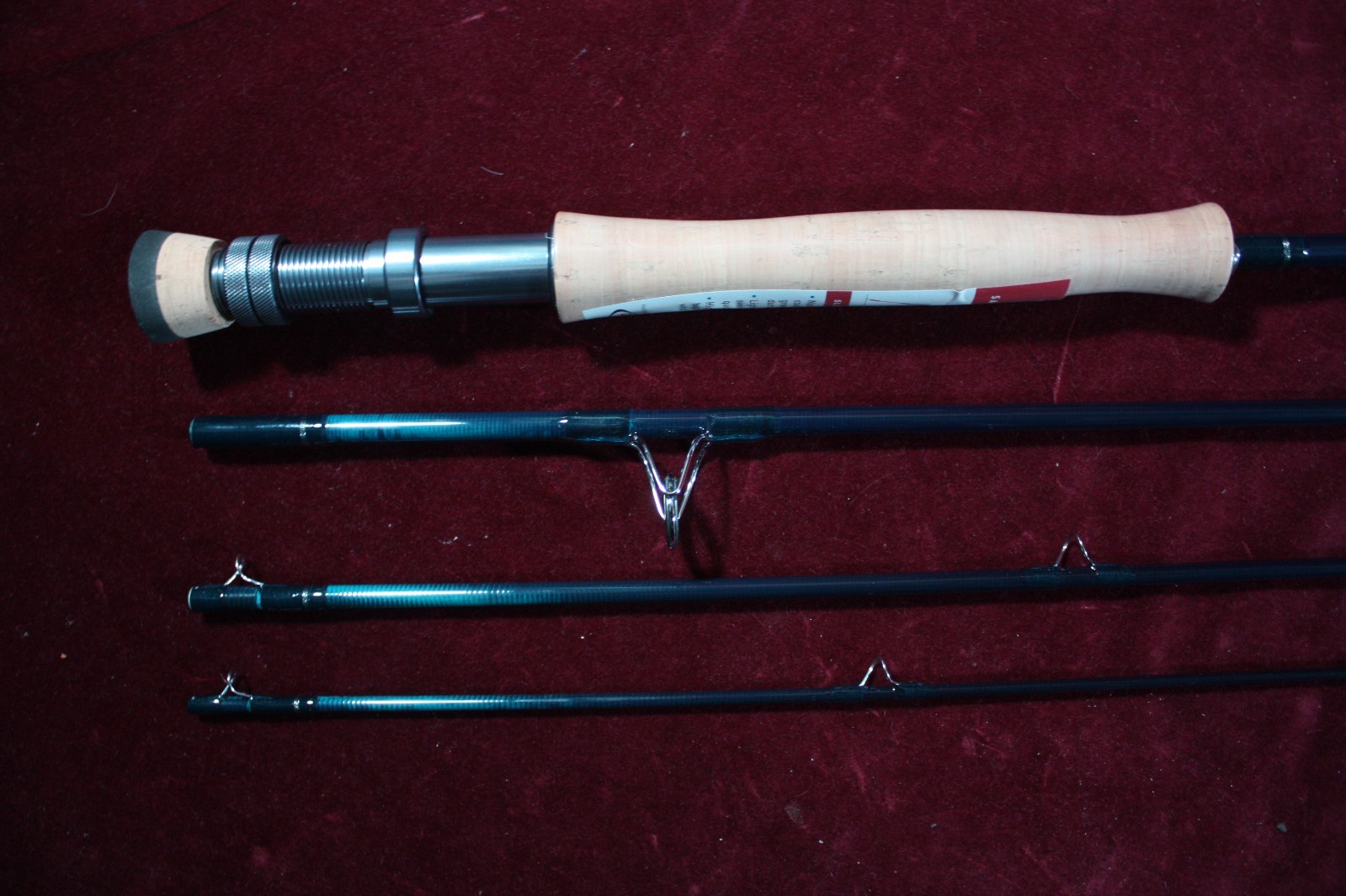 * SCOTT FLY RODS SALT WATER X2S 8WT 9′ FLY ROD X2S908/4 PIECE & CASE MINT NOS *