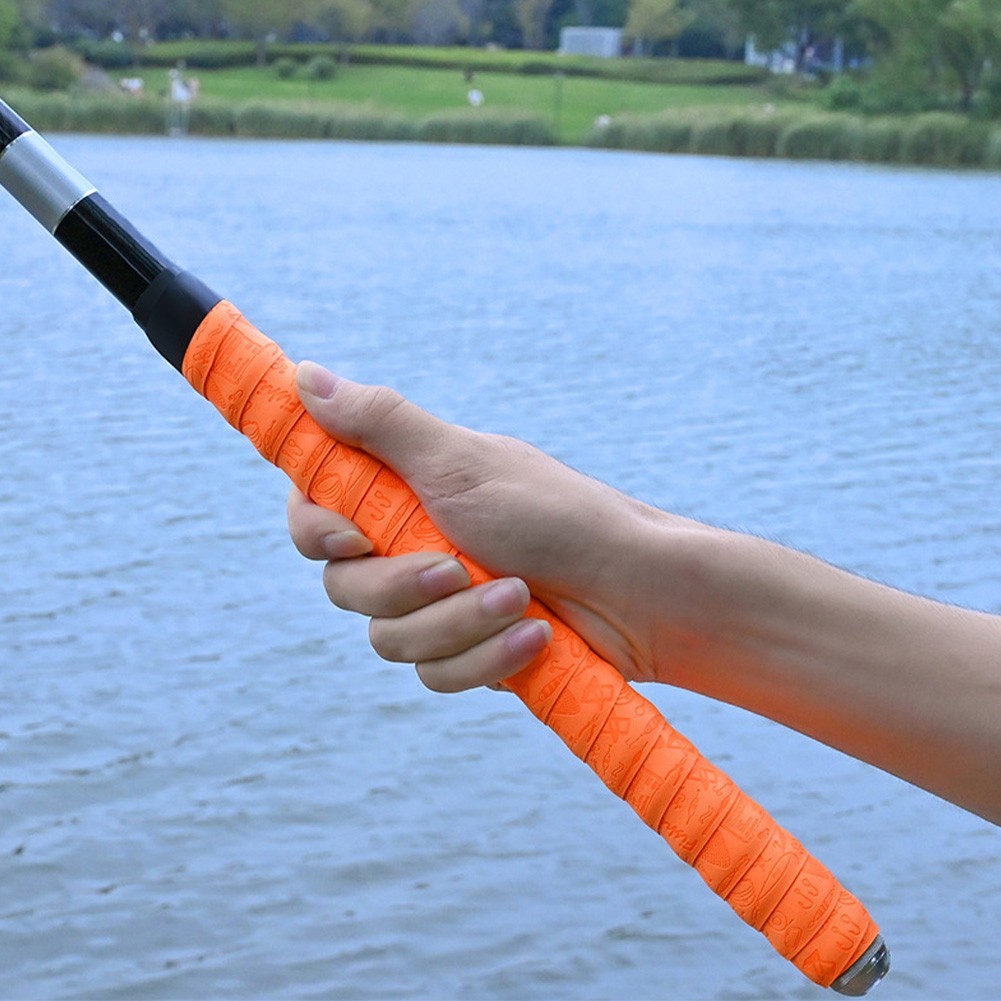 Comfortable Grip Fishing Rod Strap Waterproof Fishing Strap Easy To Wrap