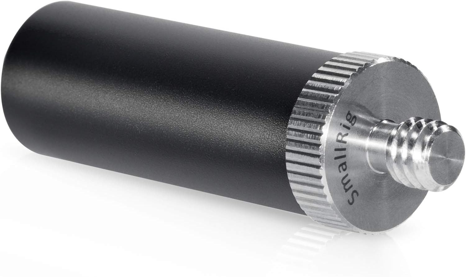 Compact 15mm Micro Rod 1.5 Inches with 1/4” Male & Female Threads for Cameras
