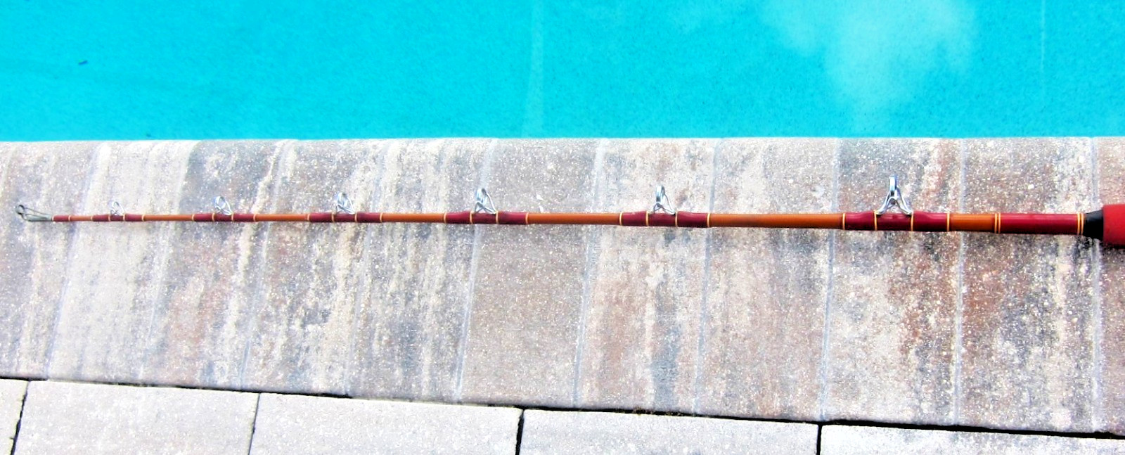 Vintage Custom Calstar T655H Stand-Up Rod by The Rusty Hook: 5’5″; 30-80lb -USED