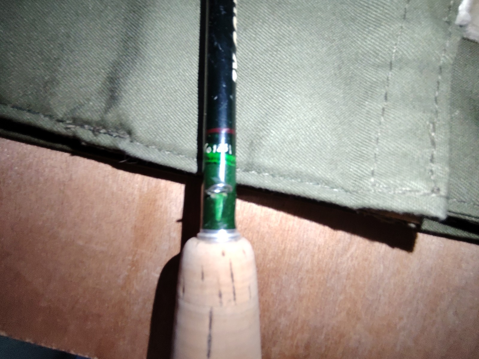 Vintage David Norwich 2 Piece 9’6″ 5/7 Fly Rod + cloth Case MX 400 XL graphite