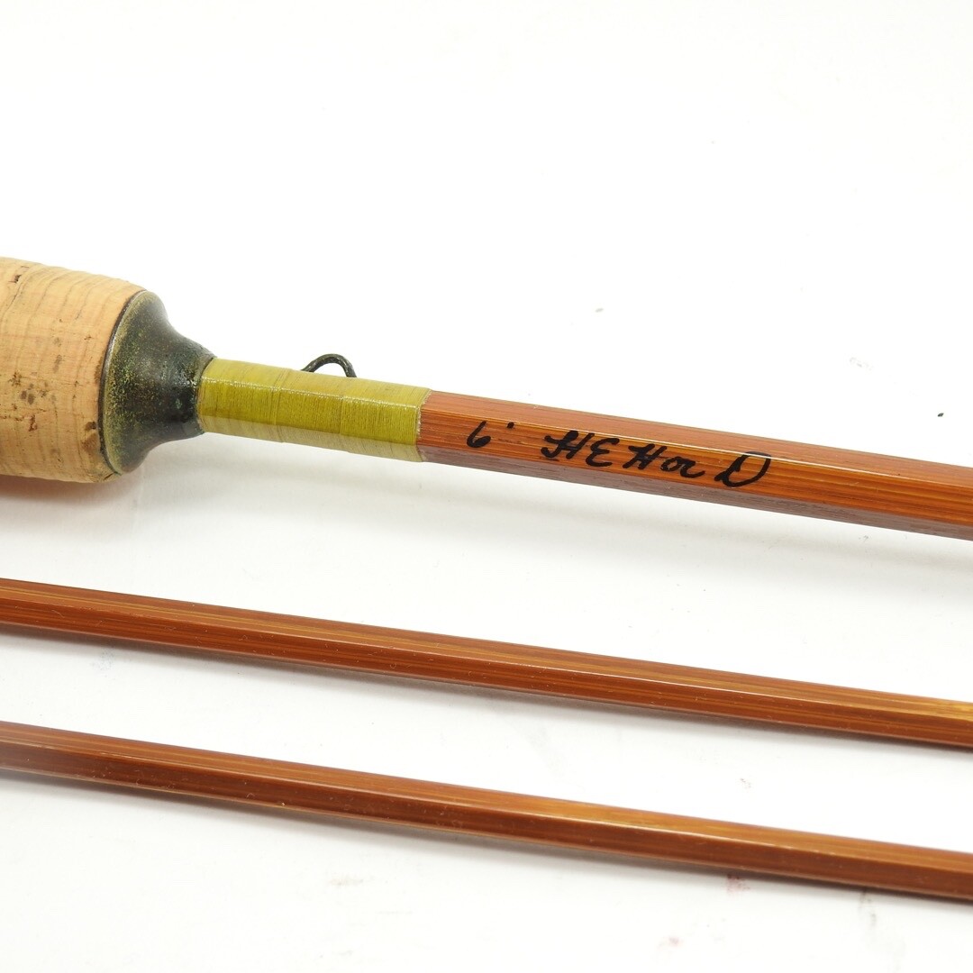 Sewell N. Dunton “Standard” Bamboo Fly Fishing Rod. 6’. 4-5wt. W/ Tube & Sock.