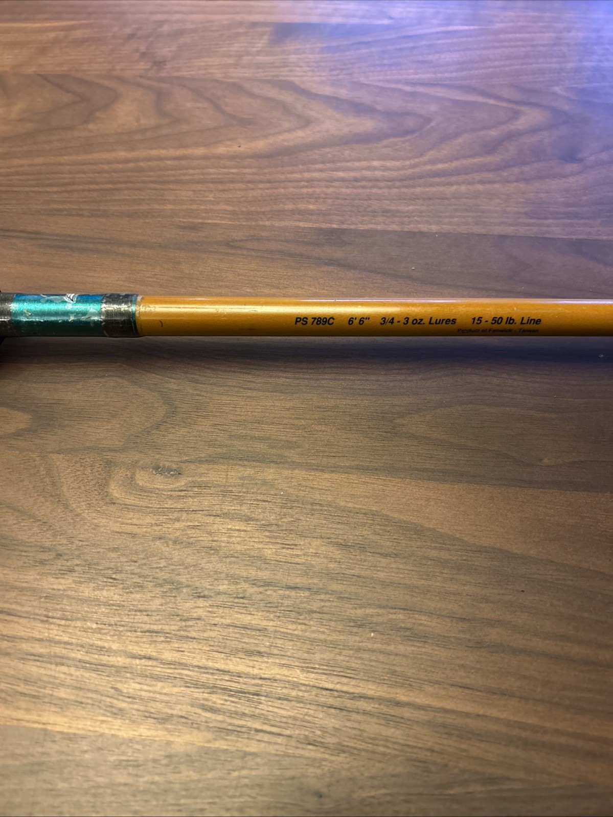 Vintage Fenwick PACIFICSTIK Supreme PS-789C Stand-Up Rod: 6’6″; 15-50lb L9