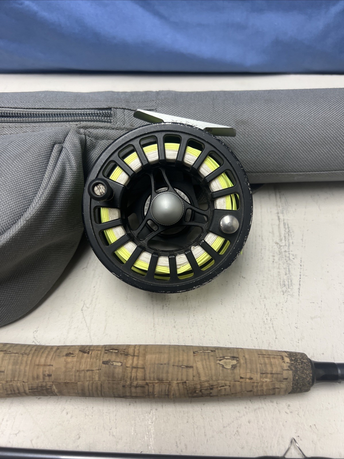 Cabela’s White River Fly Shop prestige Fly Fishing Rod ,Reel, And Case!!