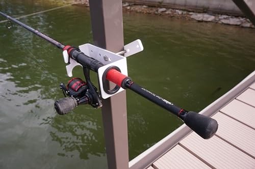 Maxxtuff Heavy-Duty Dock Column Fishing Rod Holder One Pair Model Mtm104
