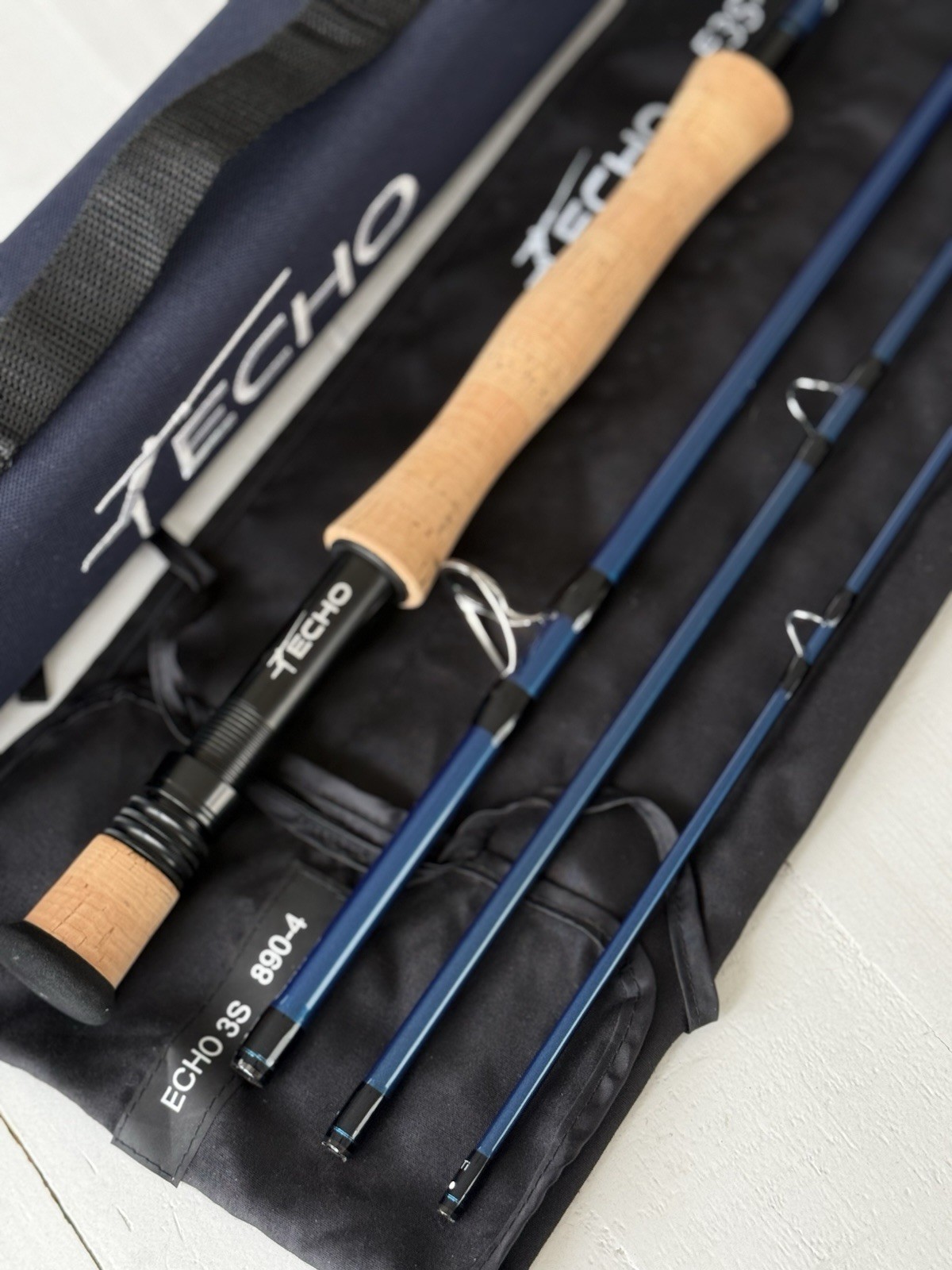 **BEAUTIFUL**🔥ECHO E3S-ti 8wt. 9’ft Fly Rod! 🔥~LQQK~🔥
