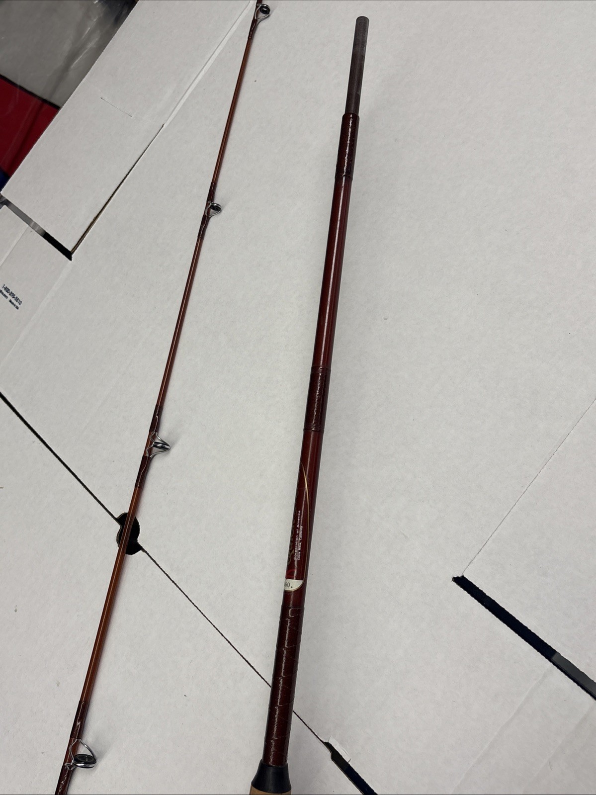 Vintage Quick Finessa 6060 Fishing Rod 6’ 2 Piece