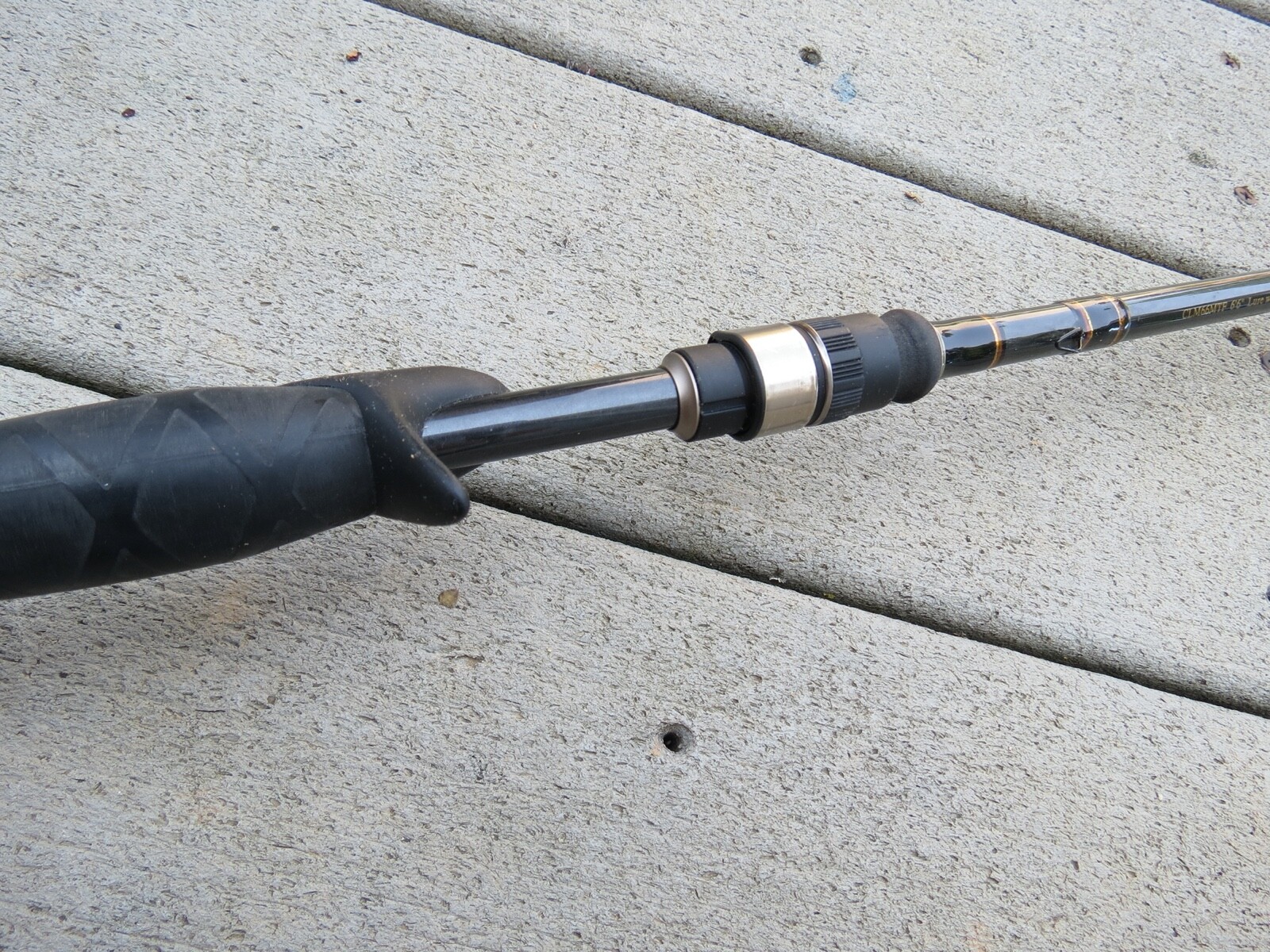 Bass Carbonlite bait casting fishing rod (lot#17340)