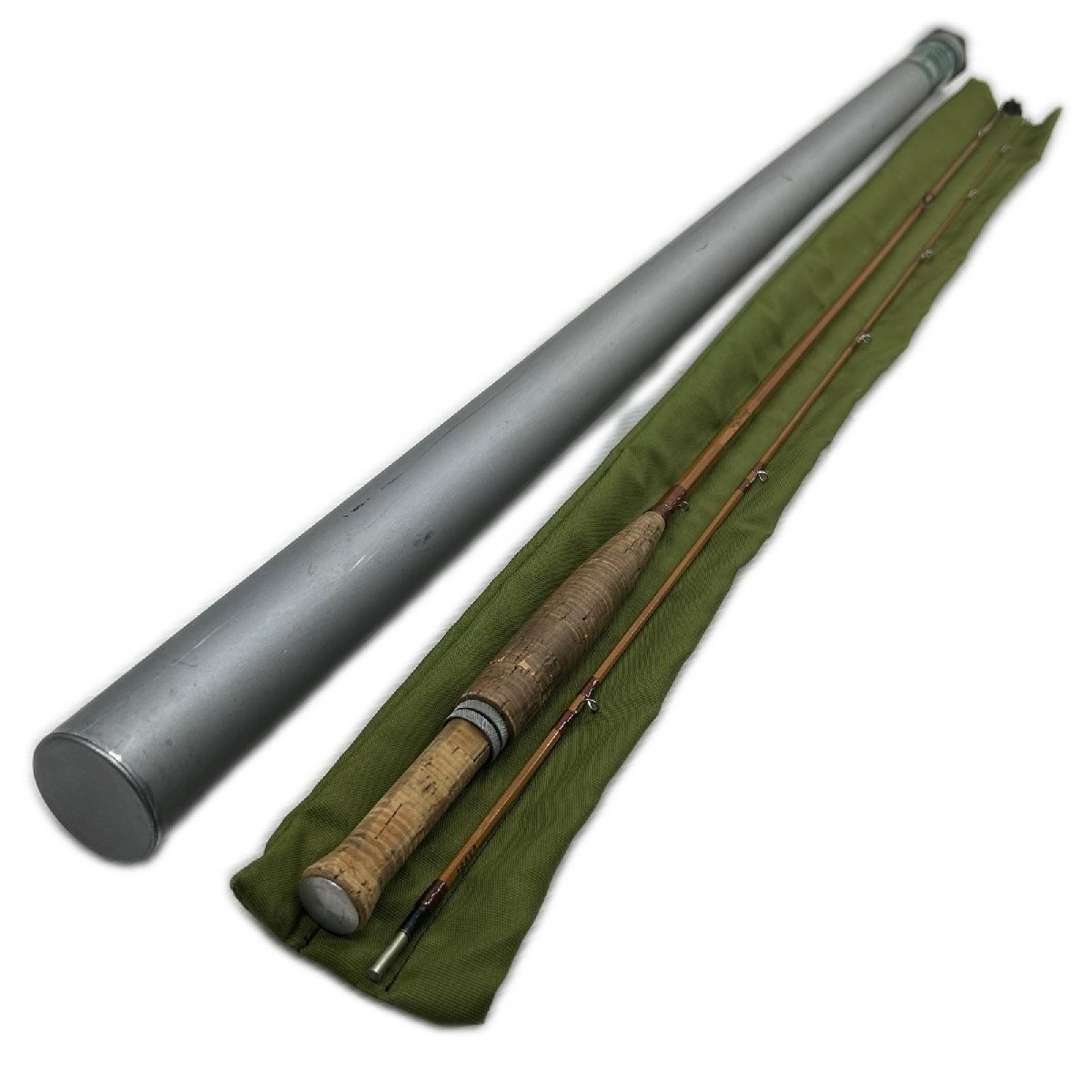 Orvis Seven Three Bamboo Fly Rod 7ft #3 1tip Impregnated w/Tube Bag USED