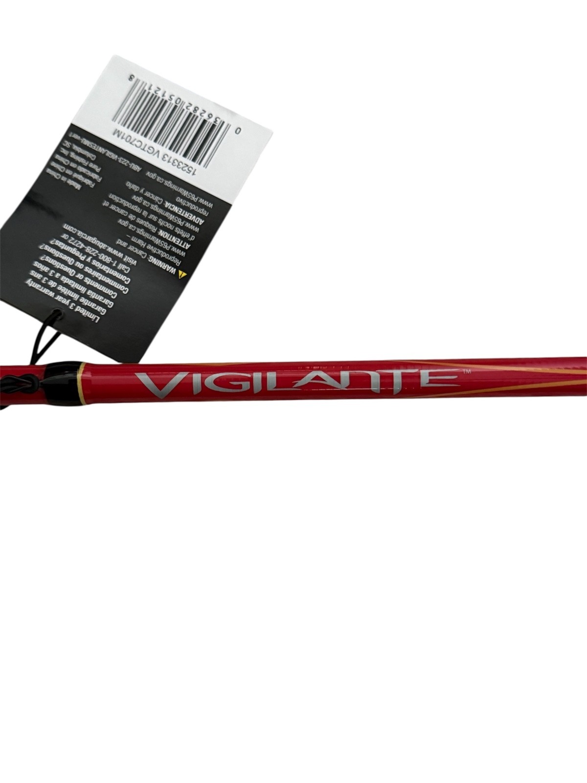 2 LOT Abu Garcia Vigliante Casting Rod 7ft VGTC701M