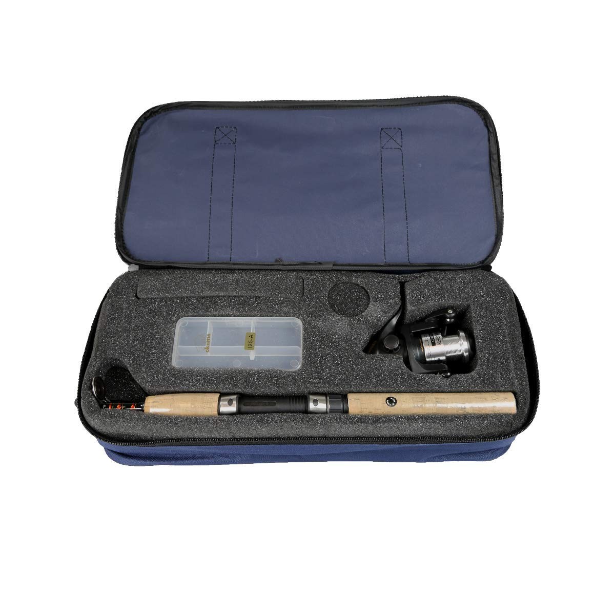 Freshwater Travel Spinning Fishing Rod and Reel Combo Kit – Portable & Lightweig