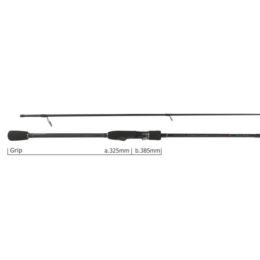 YAMAGA Blanks 25 BlueCurrent Wizy 810/4pcs Free Style Mobile Spinning Rod