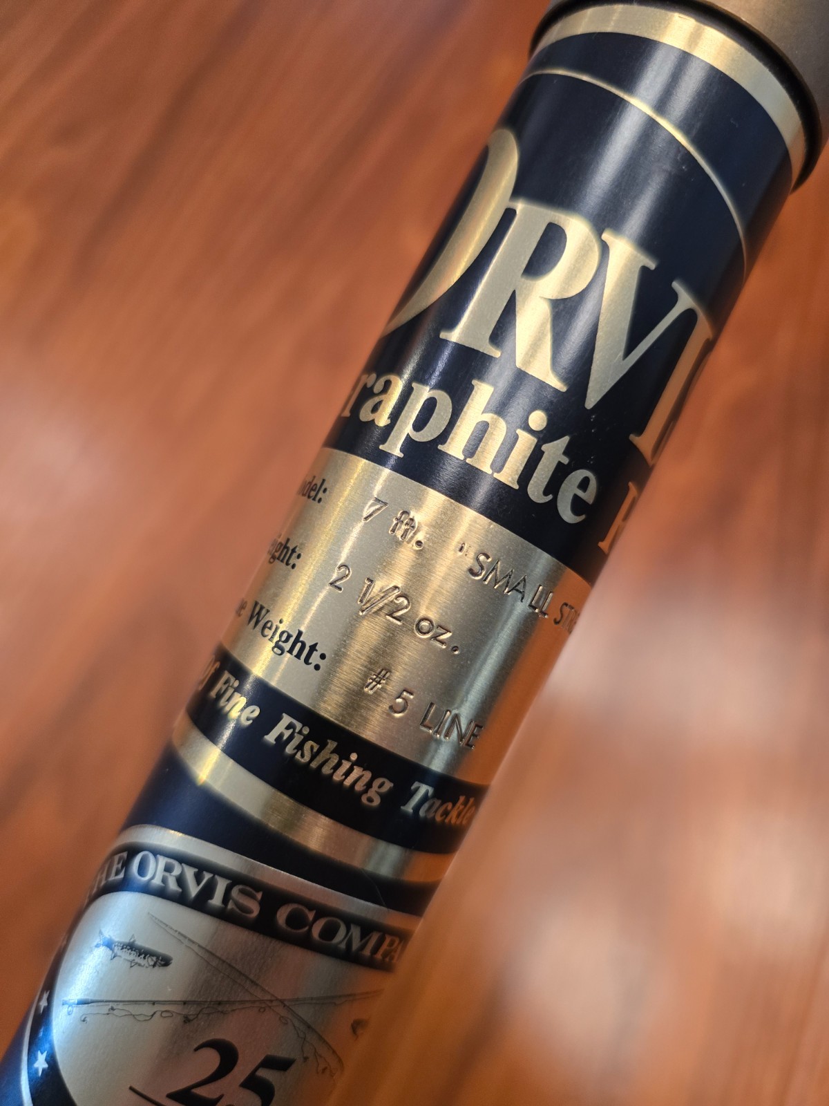 Orvis Small Stream Special Graphite Fly Rod 7’ – 2 1/2 oz. 5wt. W/ Tube & Sock