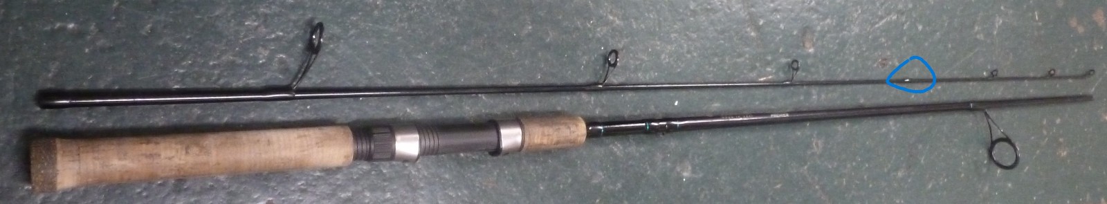 St Croix Two Piece Spinning Rod/ Fishing Rod 6-12LB GRAPHITE. PS66MF2 READ