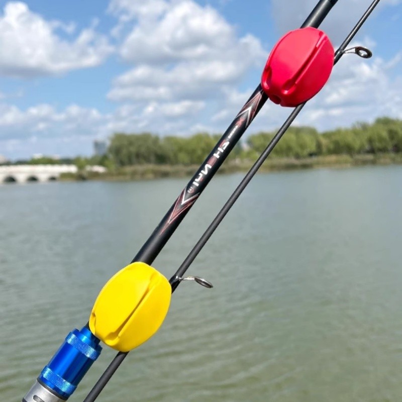 2pcs Fishing Rod Clips Ball Rod Retaining Holder Protector Device Fishing Tools