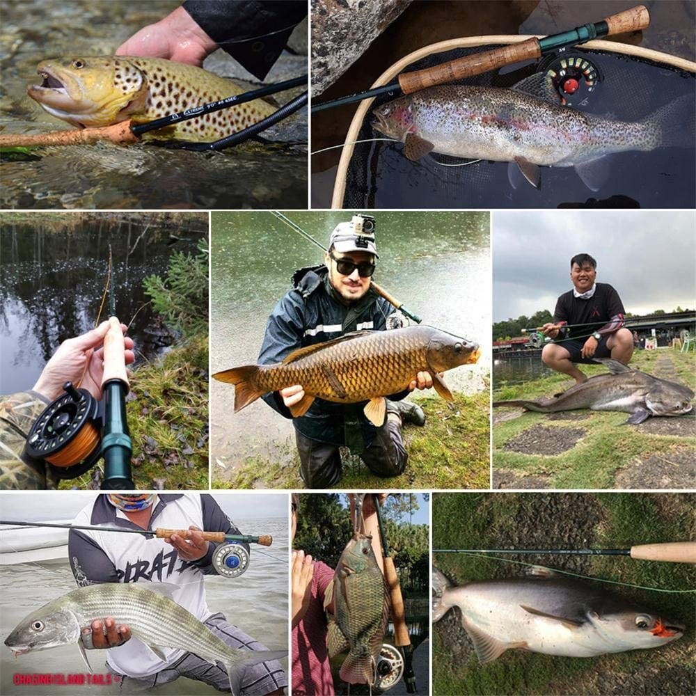Maxcatch Extreme Graphite Fly Fishing Rod 3/4/5/6/7/8/10WT 9FT Fast Action