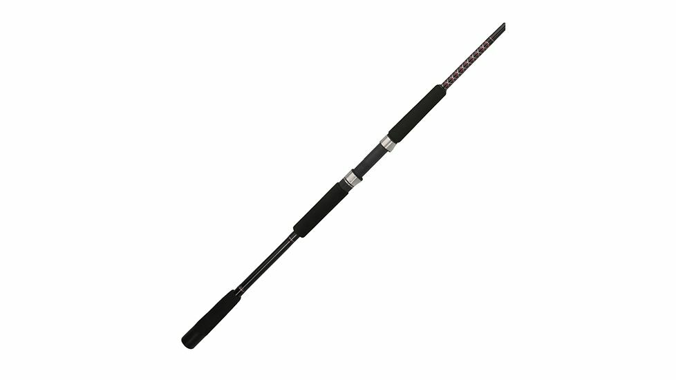 Ugly Stik Bigwater Spinning Rod~6 ft 6~1 Piece~Medium~12-30 lb~1/2-3 oz lure