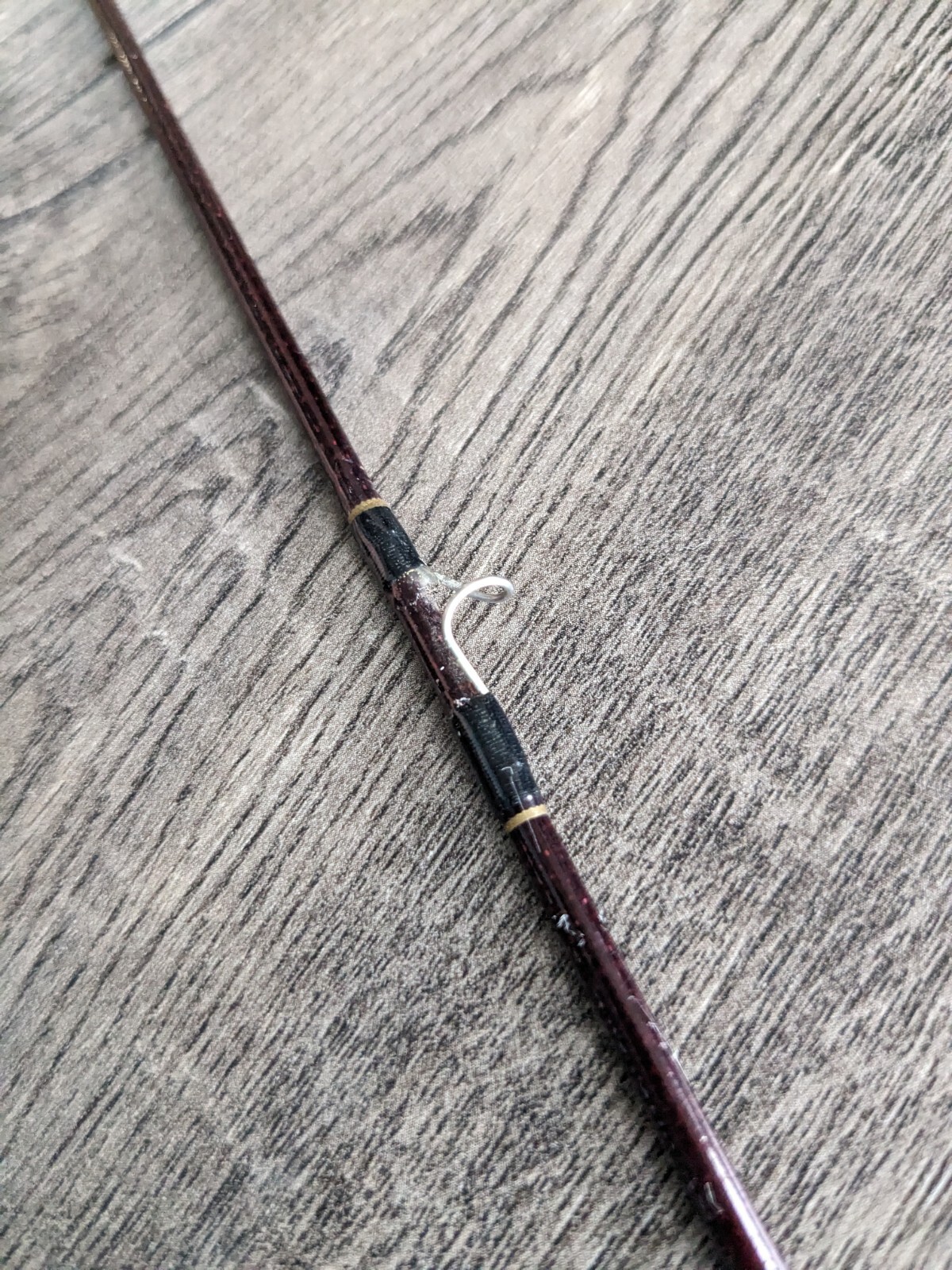 Vintage Daiwa APOLLO GOLD 1945 8’0″ 2PC Graphite Fly Fishing Rod Line #6/7