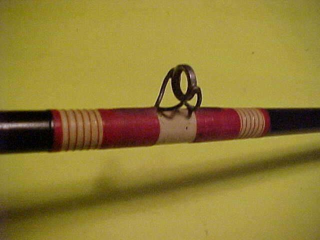 VINTAGE CUSTOM MADE 5 FOOT 11 INCH 50 TO 130 POUND CLASS TROLLING FISHING ROD @@