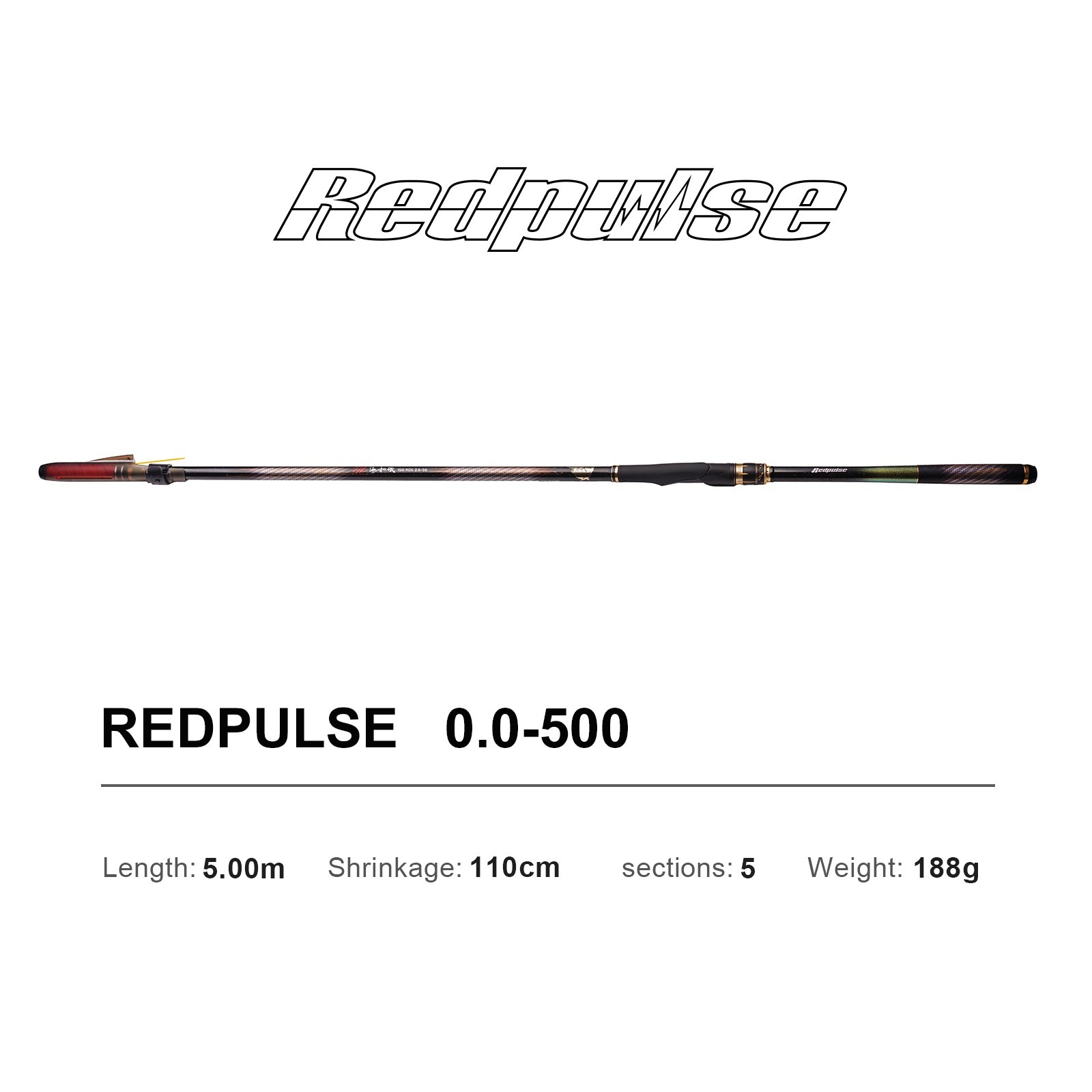 PURELURE Redpulse Sea and Iso Telescopic Surf Casting Rod Rock Fishing Ajing