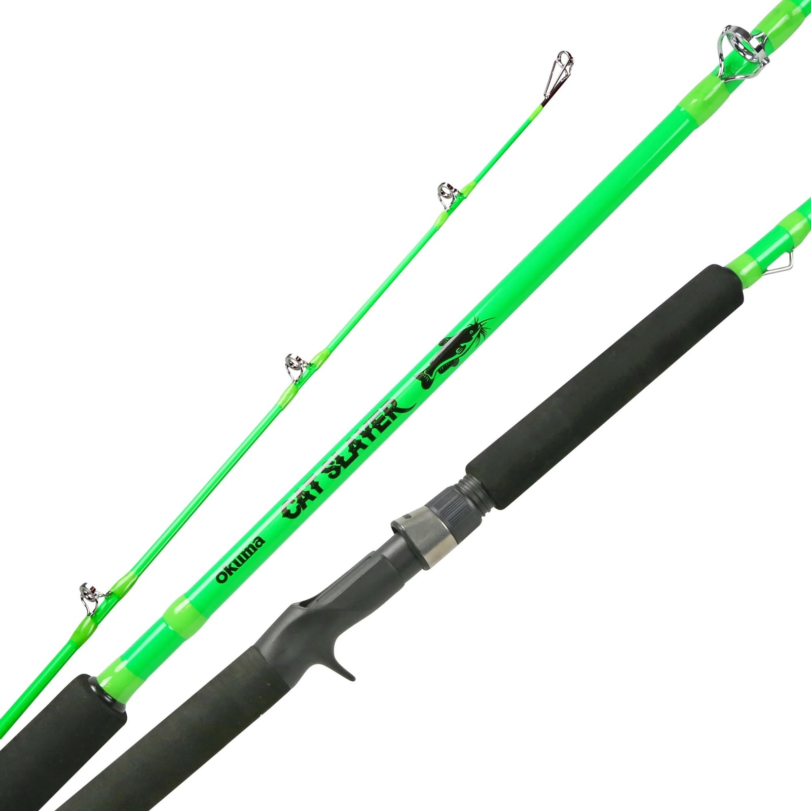 7’6″ MH 2-Piece Spinning Fishing Rod