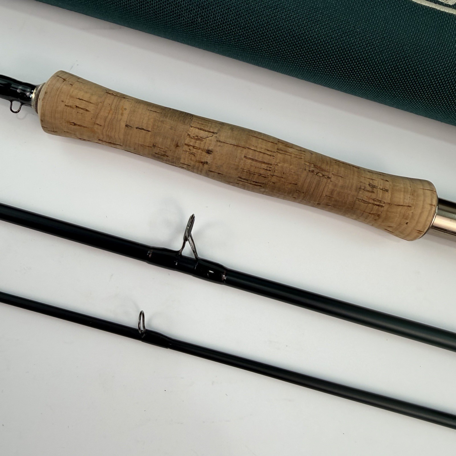 Vtg St Croix Legend Ultra Fly Fishing Rod UFT908 9′ 8wt 3pc & Travel Tube Y321