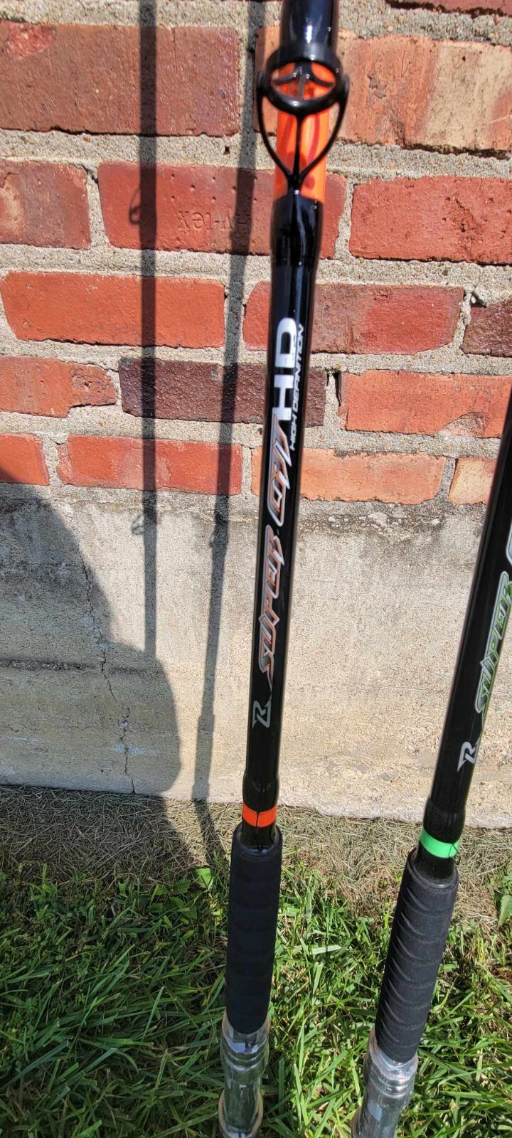 NEW Rippin lips super cat HD Med/Heavy Fishing Rod CASTING 7’6″ color options