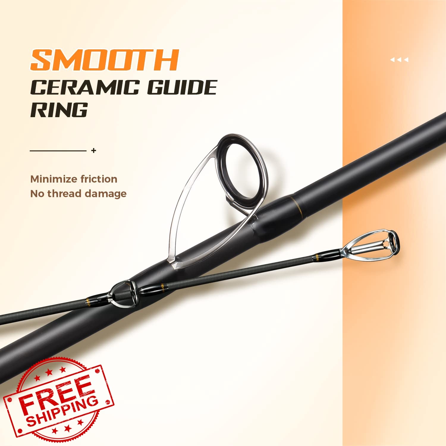 BERRYPRO Surf Spinning Fishing Rod Graphite Spinning Rod